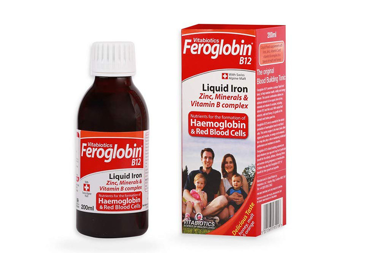 3. Siro bổ máu Vitabiotics Feroglobin B12 Liquid 1