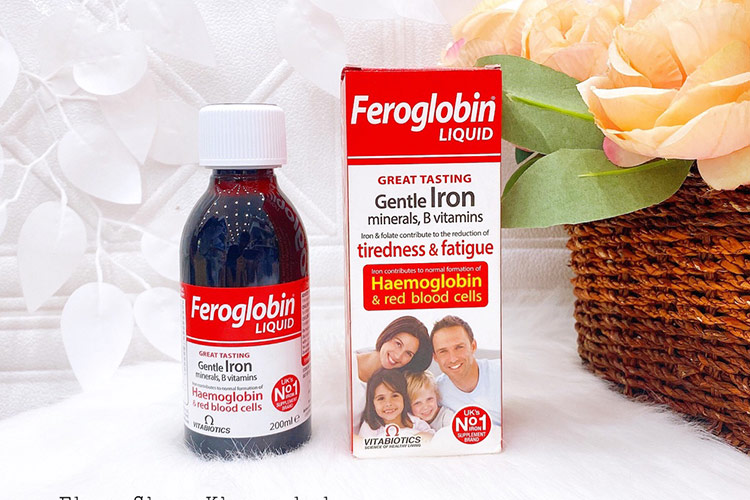 5. Sắt cho bé Feroglobin Liquid 1