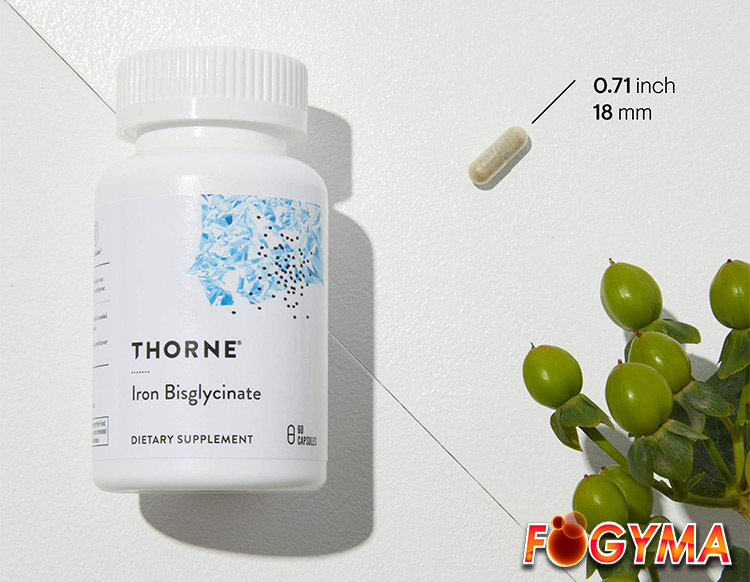 3. Viên uống Thorne Iron Bisglycinate 1