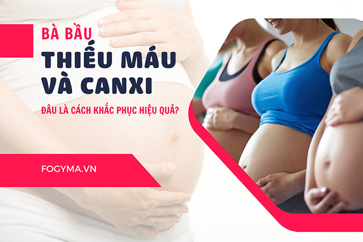 Bà bầu thiếu máu và canxi: đâu là cách khắc phục hiệu quả? 1