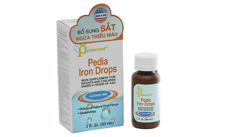 5. Sắt Pedia Iron Drops 1