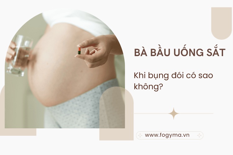 Bà bầu uống sắt khi đói có sao không? 1