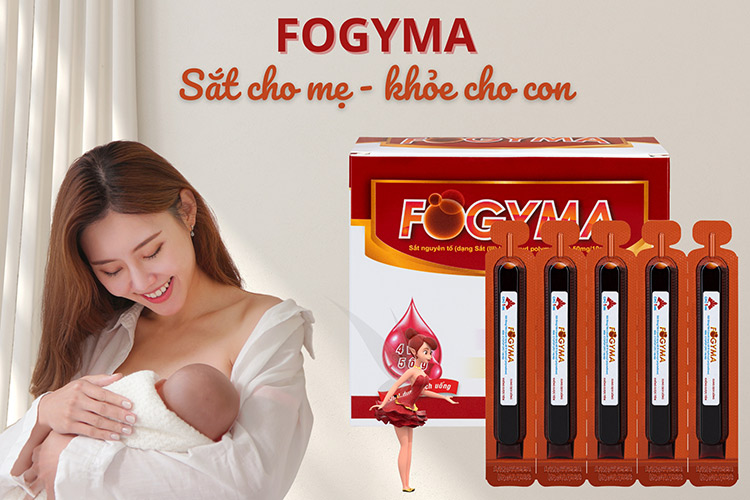 Fogyma - cùng mẹ bổ sung sắt an toàn, hiệu quả 1