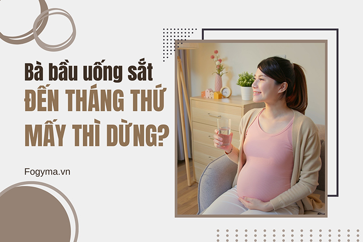 [Giải đáp nhanh]Bà bầu uống sắt đến tháng thứ mấy là tốt nhất? 1