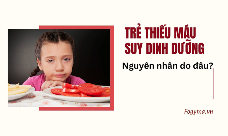 Vì sao trẻ bị thiếu máu suy dinh dưỡng dù ăn uống đầy đủ?